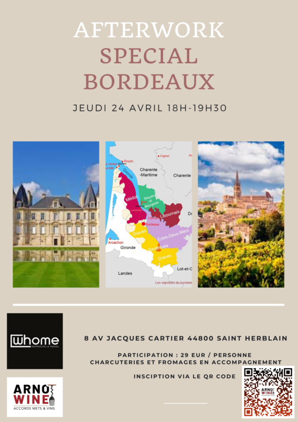 Dégustation de vins chez Whome