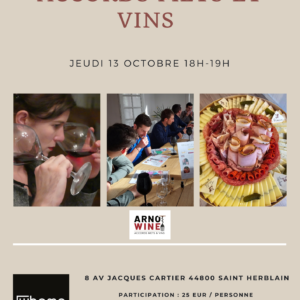 Dégustation vins à Saint Herblain