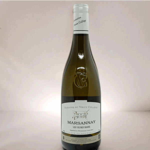 Bouteille de Vieux Collège Marsannay Les Vignes Marie 2022 – Vin blanc de Bourgogne