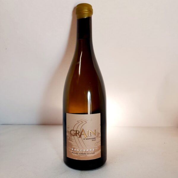 Bouteille de Grain d'Amphore 2022 – Sancerre blanc de Michel Girard et Fils élevé en amphore