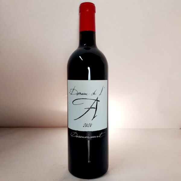 Bouteille de Domaine de l'A 2020 – Vin rouge Castillon Côtes de Bordeaux