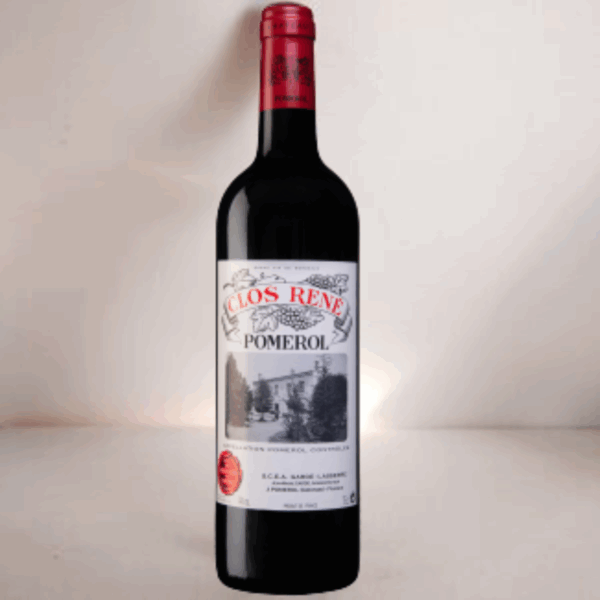 Bouteille de Château Clos René 2022 – Vin rouge AOC Pomerol de Bordeaux